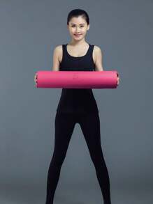 Tapete Portátil DEP.30.TPE de Espuma para Yoga Pilates Fitness Ejercicio Relajación ELE-GATE - Azul - Ver 4