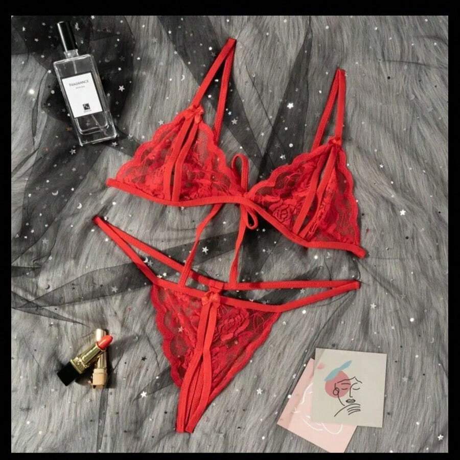 Women Sexy Lingerie Sets - 白色 - 查看 1