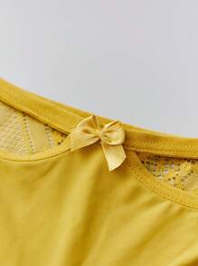 3 件套女士柔软透气蕾丝比基尼内裤