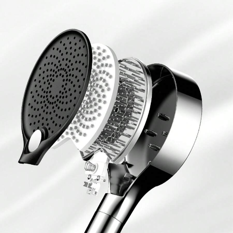 Shower Head With Water Pressure Booster, Handheld Bathroom Shower