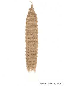 Deep Curly Hair Extensions Ocean Wave Crochet Hair Extensions Deep Wave Crochet Hair Extensions 1Pack 30Inch Synthetic Twist Ripple Curly Braiding Hair For Women