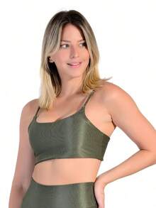 Women Sports Sets - xanh quân đội - Xem 1