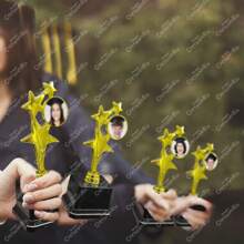 GRUPO CARNAVALLIA Golden Star Trophy Large Cup Prize Figurine Sport