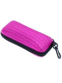 1pc Honeycomb Pattern Glasses Case Minimalist Hard Eyewear Protector Zipper Eyeglasses Storage Box(With Hooks) Glasses Case Holder Organizer Storage Eyeglass Case Protective Case Glasses Bag Sunglasses Pouch For Travel Vacation Cruise Summer Holiday Travelling Bag Travel Stuff Essentials For College Dorm Home School Travel Kit - Multicolor - View 16
