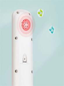 1 pieza Control remoto de simulación de TV para bebé, juguete educativo de aprendizaje temprano musical de televisión (sin baterías) - Multicolor - Ver 7