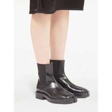 Maison Margiela Women Chelsea Tabi Boot - Black - View 6