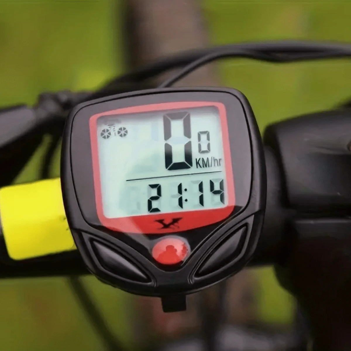 Velocímetro Para Bicicleta Impermeable Velocímetro Digital Cuentakilómetros para Bicicleta VentasenLineaLEODY - Negro - Ver 1