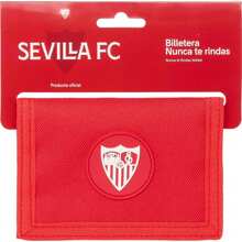 Sevilla FC Portefeuille avec en-tête - Produit sous licence officielle - Matériau  et résistant