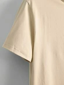 Men T-Shirts - Màu be - Xem 5