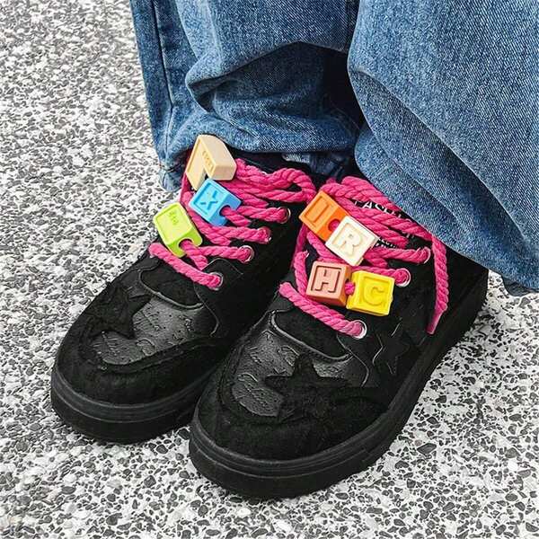 JONEY GREEN أحذية رياضية رجالية عصرية قصيرة القامة، إصدار كوري شعبي جذاب للغاية، أحذية نجمة بسُمك كبير، وأحذية رياضية كاجوال متعددة الاستخدامات مناسبة للطلاب