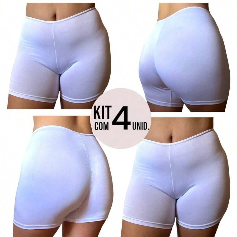 Women Boyshorts - 白色 - 查看 1