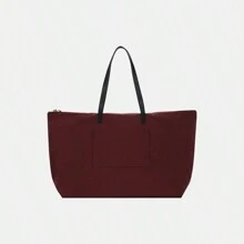 Bally 2 piezas Bolso satchel de mano grande con juego de bolso de muñeca a juego, bolso de hombro grande, bolso bandolera, bolso de trabajo informal, bolso de compras 6302431