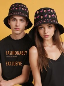 1pc Custom Face Unisex Bucket Hat, Personalized Bucket Hat, Custom Unisex Bucket Hat With Face, Custom Summer Hat For Party, Custom Bucket Hat, Custom Wide Brim Outdoor Summer Cap, Bachelor Party Gift, Valentine Gift, Birthday Gift, Mother's Day Gift, Father's Day Gift, Best Friend Gift, Gift For Mom/Dad, Gift For Her/Him/Girlfriend/Boyfriend,Colorful,Cute,Adorable,Funny,Kawaii,Y2K,Stylish,Unisex,Casual,Custom,Personalized,Unique,Customized,Ideal Gifts For Him,Ideal Gifts For Her,Her,Boyfriend,Girlfriend,Family,Friends,Children,For Anniversaries,For Valentine's Day,For Mother's Day,For Birthdays,For Children's Day,For Father's Day,For Graduation,For Weddings,For Housewarming,Chic Autumn,Apparel Accessories,Customized Hats