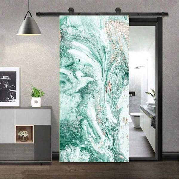 Entrance Door Decoration Vintage Wallpaper Marble Photograph Self-Adhesive Photo Wallpaper 3d Custom Mural Wall Art Stickers