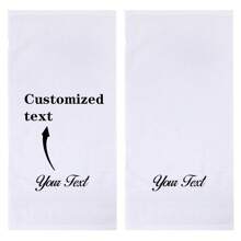 个性化浴巾、绣花毛巾、字母浴巾、浴巾、印有名字的毛巾、个性化方形毛巾、个性化浴室毛巾、绣花毛巾、字母毛巾 美容院、酒店运动、家居必需品、毛巾、护肤品用浴巾 - 多色 - 查看 1