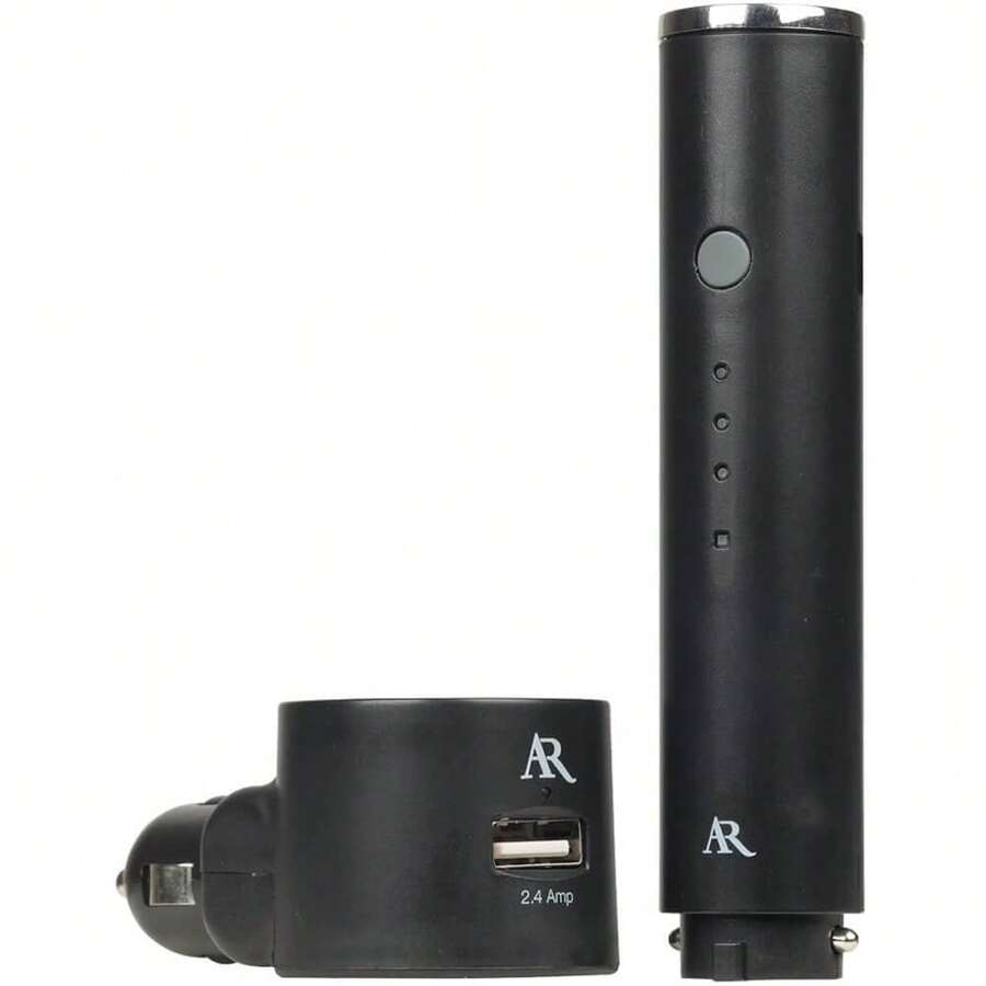 Acoustic Research PB26C Power Bank And Car Charger - 黑色 - 查看 1