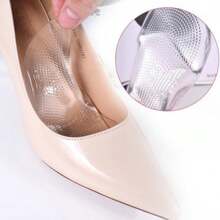 前掌垫脚垫支撑垫硅胶脚底垫减震鞋垫足弓支撑垫 - 無色 - 查看 5