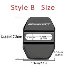 4 peças Capa protetora de emblemas de cobertura de fechadura de porta de aço inoxidável para Dodge Ram 1500 2500 3500 acessórios de carro