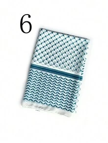 1pc New Printed Chiffon Headscarf Arab Scarf Dubai Turkish Women's Scarf - Multicolor - View 17