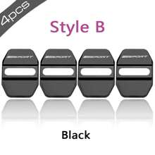 4 peças Capa protetora de emblemas de cobertura de fechadura de porta de aço inoxidável para Dodge Ram 1500 2500 3500 acessórios de carro