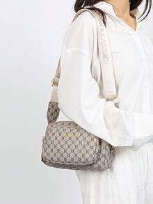 Fashionable Middle-Aged Women Chest Bag/Waist Bag, Versatile - Grey - View 2