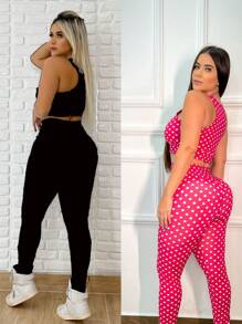 Women Sports Sets - màu đen - Xem 2