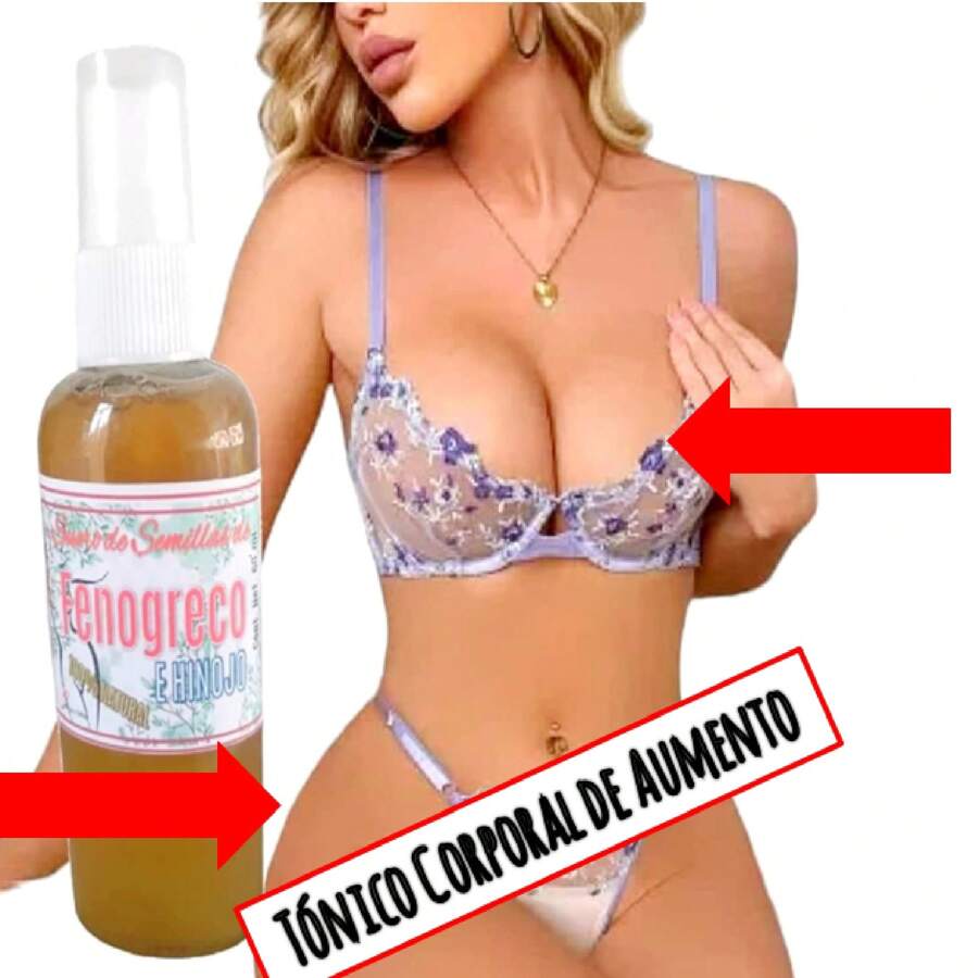 Tónico Corporal de Fenogreco e Hinojo Reafirmante aumento Busto y Glúteos - Camel - Ver 1