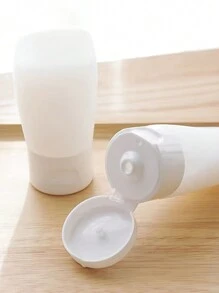 Set de 4 botellas de viaje, tamaño aprobado por TSA, botellas recargables anti-fugas portátiles para avión, esenciales para champú, loción, maquillaje, gel de ducha, para neceseres de viaje y de maquillaje, organizador de viaje para playa, vacaciones de verano, regreso a la escuela, suministros escolares, vacaciones, campamento, artículos esenciales de vacaciones, accesorios de mini perfume para mujer y hombre, accesorios de viaje, lo talla grande necesario para viajar, accesorios escolares, suministros de regreso a la escuela