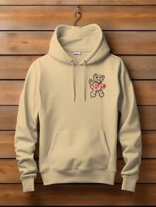 Men Sweatshirts - Màu Khaki - Xem 2