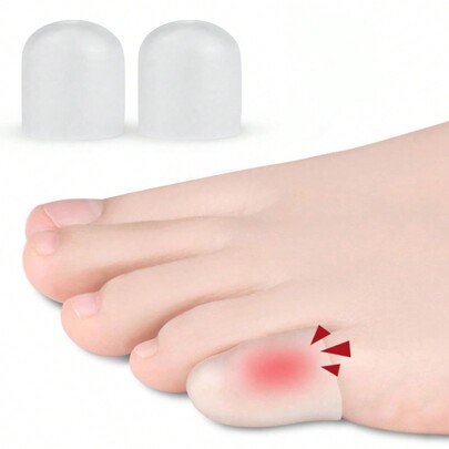 Toe Cap Soft, Resilient, High Elastic, Comfortable, Pressure-Reducing, Abrasion-Resistant, Reusable After Washing, Can Be Cut To Length