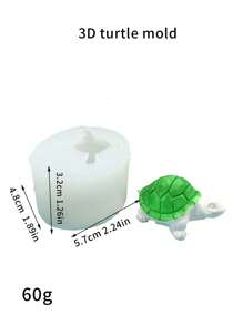 1入組笑納小和尚造型芳香劑裝飾模具，三角磚牆和蠟燭模具，柱形和獅子造型蠟和編織/毛線球模具，DIY模具 - 蛋糕模具系列 - 查看 29