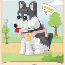1 Conjunto de Blocos de Construção de Partículas Pequenas em ABS, Série Fofa de Animais de Desenho Animado com Cachorros e Gatos de Estimação Adoráveis como Huskies, Buldogues, Corgis, Gatos Laranja, Ragdolls, Siameses, Adequado para Volta às Aulas, Ano Novo, Páscoa, Dia dos Namorados, Aniversário e Outros Presentes para Feriados. Também pode ser usado para Decoração Caseira DIY Artística, Decoração de Sala de Estar Criativa e Artesanato Doméstico DIY. Adequado também para Dia dos Namorados, Ano Novo Chinês, Volta às Aulas, Blocos de Construção Interessantes, Pode Ser Usado como Decoração Doméstica Criativa, Blocos de Construção Desafio Interessante Mini, Exercitar Habilidades Manuais, Conjunto de Blocos de Construção, Decoração de Quarto Decoração DIY Criativa, Brinquedo DIY Brinquedos Educativos de Ciência, Conjunto de Blocos de Construção para Presentes de Adultos, Adequado para Presentes de Feriados, Aniversário, Páscoa, Dia das Mães, Dia dos Pais. Decoração de quarto