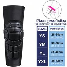 1pc KneePads For Kids Youth, Compression Sleeves Pads Guards Sports Protective Gear For Basketball, Baseball, Football, Volleyball, Wrestling, Cycling - Black - View 3