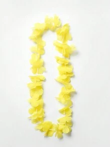 1pc Hawaiian Lei Necklace For Festival & Party Decoration,Christmas - Multicolor - View 5