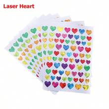 1/10 Sheets Colorful Diary Graffiti Stickers Student Notebook Decoration Heart Star Dot Sticker Scrapbook Albums Self-Adhesive Graffiti Stickers - Multicolor - View 18