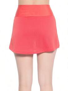 Women Sports Skirts & Skorts - Màu Cam cháy - Xem 2
