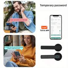 Smart Door Lock With Card Swiping Function And Supports Multiple Unlocking Methods, Suitable For Home, Hotel Apartment, Office, Etc.