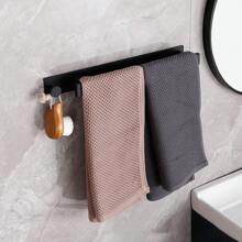 1入不銹鋼毛巾架，浴室毛巾架，壁掛式毛巾架，毛巾收納架，浴室配件，浴室收納整理 - 彩色 - 查看 12
