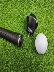 Golf Ball Picker Upper, Convenient Golf Ball Retrieval Tool And Accessory For Golf Hole, Golfers' Ball Picking Tool - Black - View 2