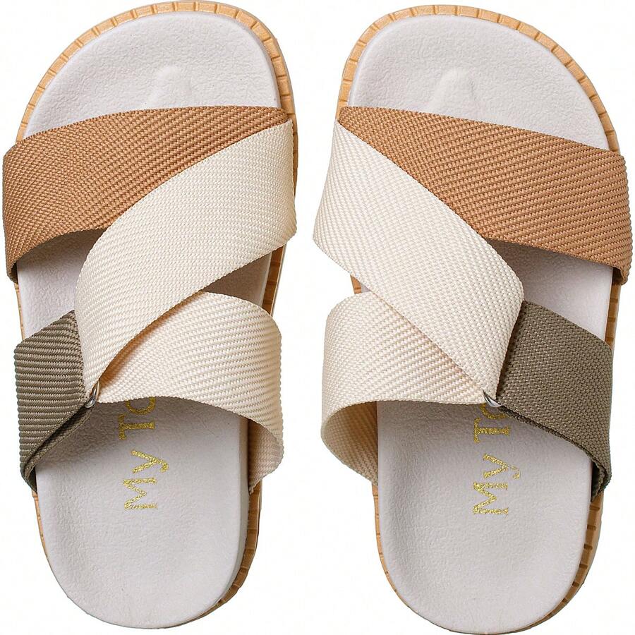 My ToT Teen Fashion Slippers - 鏽棕色 - 查看 1