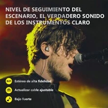 Audífonos Alámbrico Intraurales Popcorn Bass X8 Pro In-ear Gamer Tipo-c Con Micrófono - Blanco - Ver 8