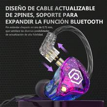 Audífonos Alámbrico Intraurales Popcorn Bass X8 Pro In-ear Gamer Tipo-c Con Micrófono - Blanco - Ver 3