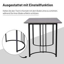 KOMHTOM Dining Tables - 灰色 - 查看 7