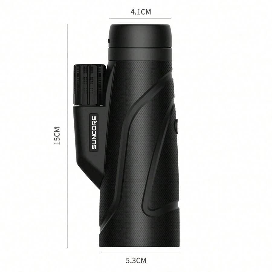 Télescope Monoculaire Zoom 10-300x Haute Définition Portable - Vision Nocturne, Pour Randonnée Camping Observation Oiseaux