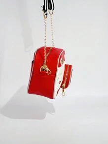 حقيبة كاميرا نمط الشارع Y2K حقيبة كتف نسائية عصرية