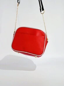 حقيبة كاميرا نمط الشارع Y2K حقيبة كتف نسائية عصرية