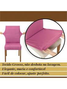 Chair Covers - Pink - View 3