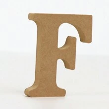 Letras de alfabeto de madera para manualidades, letras 3D para decoración de pared del hogar - Letras decorativas de bricolaje - Ver 29