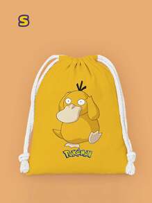 pokemon 1 Stück Pokemon Cartoon Kordelzugbeutel (kein Rucksack), geeignet für Männer und Frauen, kann zum Aufbewahren von Unterwäsche verwendet werden, ideal als Geschenk für Fans und Sammler zu Thanksgiving, Weihnachten und Geburtstagen
