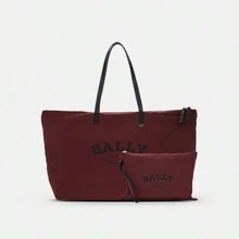 Bally 2 piezas Bolso satchel de mano grande con juego de bolso de muñeca a juego, bolso de hombro grande, bolso bandolera, bolso de trabajo informal, bolso de compras 6302431